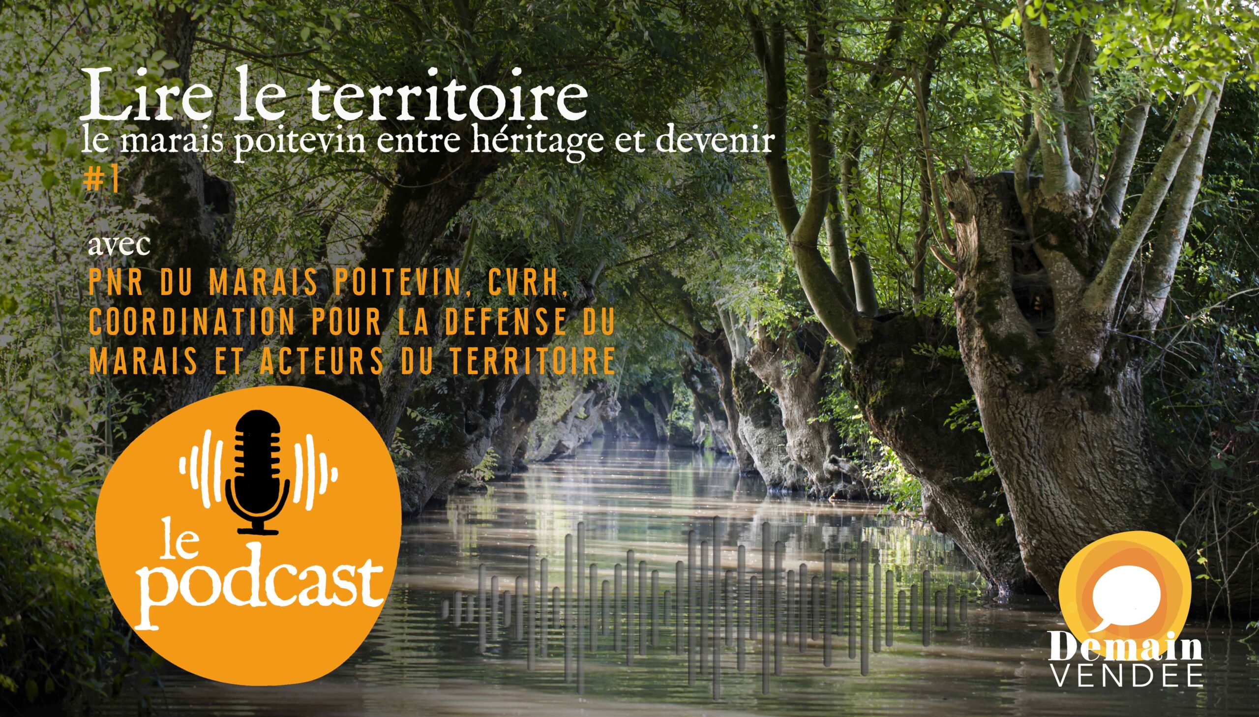 Le Podcast de Demain-Vendée - Lire le territoire, le marais poitevin entre héritage et devenir #1